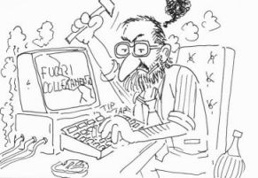 Caricatura di Luciano Scaglia